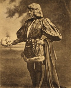 Sarah Bernhardt as Hamlet, 1880-1885 (Library of Congress)
